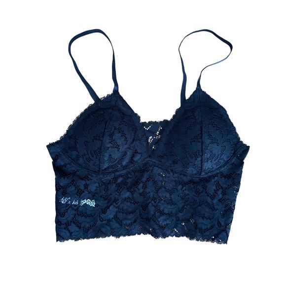 Anemone Other - Anemone Lace Longline Bralette Bra Women's Small/Medium